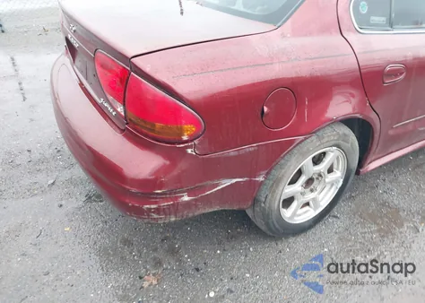 2001 Oldsmobile Alero Gls from USA, damaged, VIN 1G3NF52E31C142949